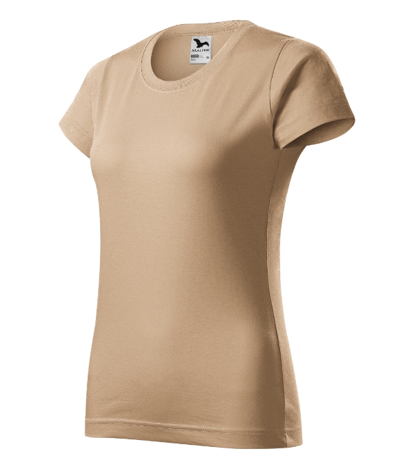 Tričko dámske Basic – farba piesková
