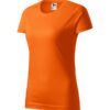 Tričko dámske Basic – farba oranžová