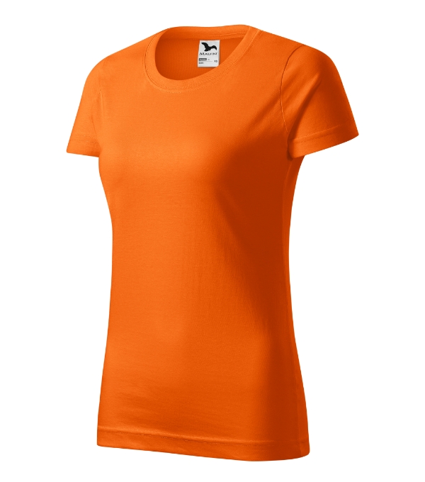 Tričko dámske Basic – farba oranžová