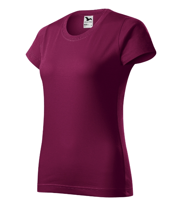 Tričko dámske Basic – farba fuchsiová
