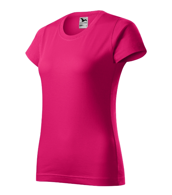 Tričko dámske Basic – farba malinová