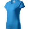 Tričko dámske Basic – farba snorkel blue