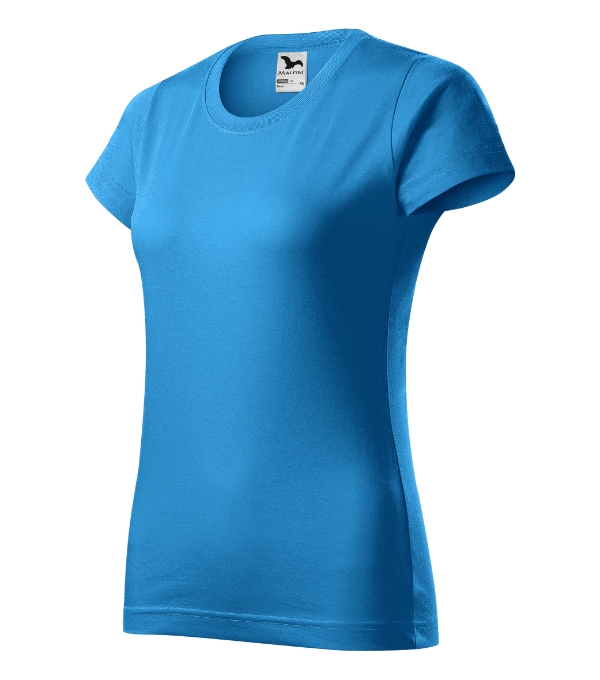 Tričko dámske Basic – farba snorkel blue