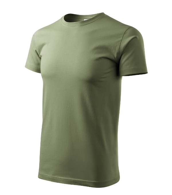 Tričko pánske Basic – farba khaki