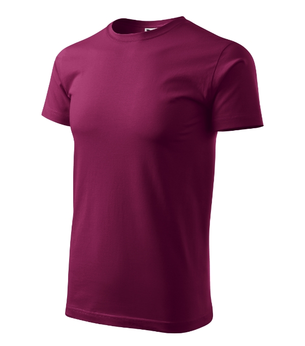 Tričko pánske Basic – farba fuchsiová