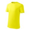 Tričko detské Classic New – farba citrónová