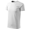 Tričko unisex Heavy New – farba biela