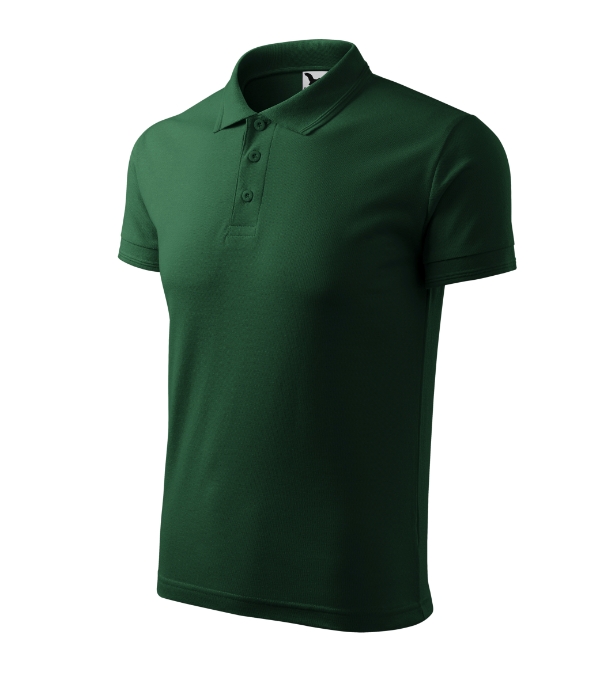 Polokošeľa pánska Pique Polo – farba dark green
