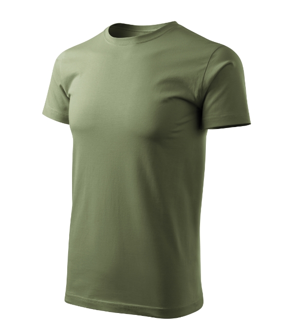 Tričko pánske Basic Free – farba khaki