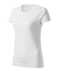 Tričko dámske Basic Free – farba biela