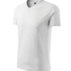 Tričko unisex V-neck – farba biela