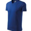 Tričko unisex V-neck – farba kráľovská modrá