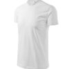 Tričko unisex Heavy V-neck – farba biela