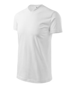 Tričko unisex Heavy V-neck – farba biela