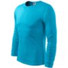 Tričko pánske Fit-T LS – farba tyrkysová