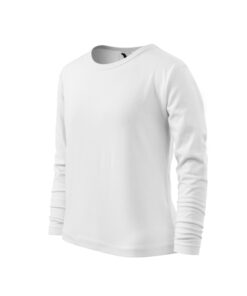 Tričko detské Fit-T LS – farba biela