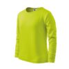 Tričko detské Fit-T LS – farba limetková