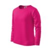 Tričko detské Fit-T LS – farba malinová