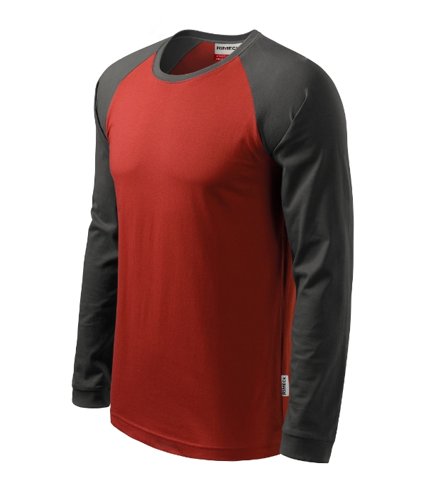 Tričko unisex Street LS – farba marlboro červená