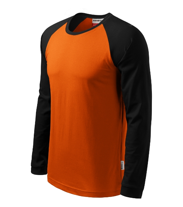 Tričko unisex Street LS – farba oranžová
