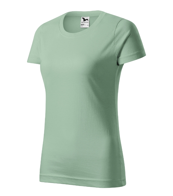 Tričko dámske Basic – farba šalviová