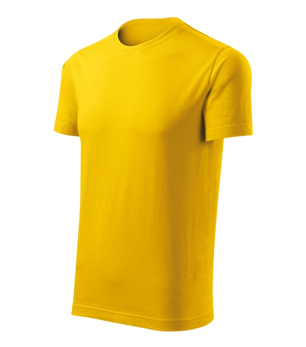 Tričko unisex Element – farba žltá