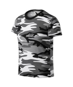 Tričko detské Camouflage – farba camouflage gray