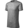 Tričko pánske Merino Rise – farba tmavosivý melír