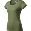 Tričko dámske Viper – farba khaki