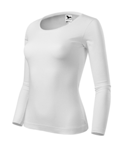 Tričko dámske Fit-T LS – farba biela