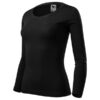 Tričko dámske Fit-T LS – farba čierna