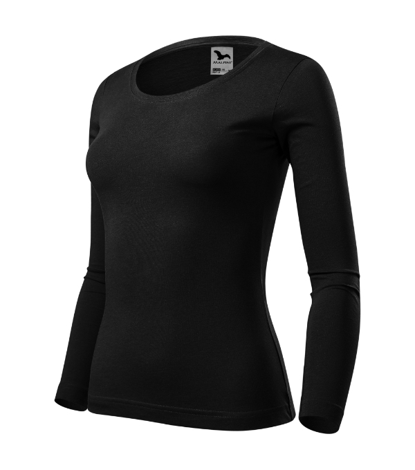 Tričko dámske Fit-T LS – farba čierna