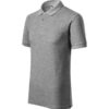 Polokošeľa pánska Cotton Heavy – farba tmavosivý melír