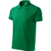 Polokošeľa pánska Cotton Heavy – farba trávovo zelená