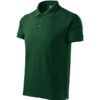 Polokošeľa pánska Cotton Heavy – farba dark green