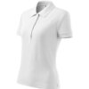 Polokošeľa dámska Cotton Heavy – farba biela