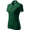 Polokošeľa dámska Urban – farba dark green