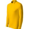 Polokošeľa pánska Pique Polo LS – farba žltá