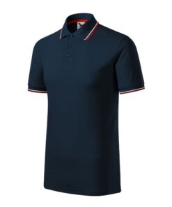 Polokošeľa pánska Focus – farba námornícka modrá