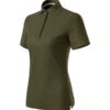 Polokošeľa dámska Prime (GOTS) – farba military