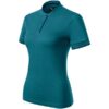 Polokošeľa dámska Diamond – farba petrol blue