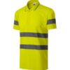 Polokošeľa unisex HV Runway – farba fluorescenčná žltá