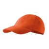 Čiapka unisex 6P – farba oranžová