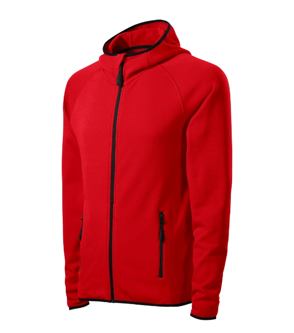 Stretch fleece pánsky Direct – farba červená