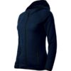 Stretch fleece dámsky Direct – farba námornícka modrá