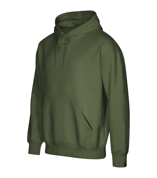 Mikina unisex Cloud (GOTS) – farba khaki
