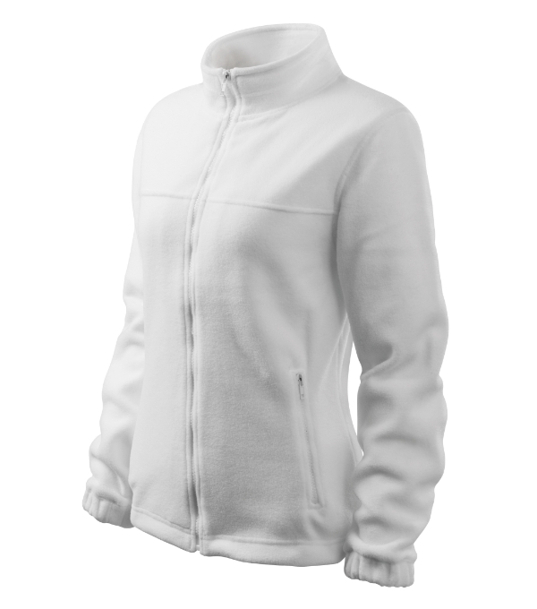 Fleece dámsky Jacket – farba biela