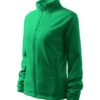 Fleece dámsky Jacket – farba trávovo zelená