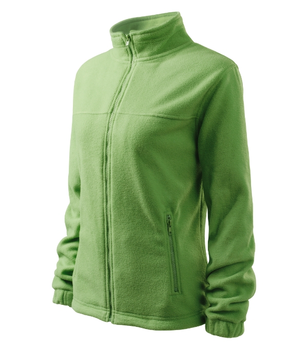Fleece dámsky Jacket – farba hráškovo zelená