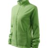Fleece dámsky Jacket – farba hrášková zelená 39 (brand label)